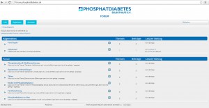 Forum Phosphatdiabetes